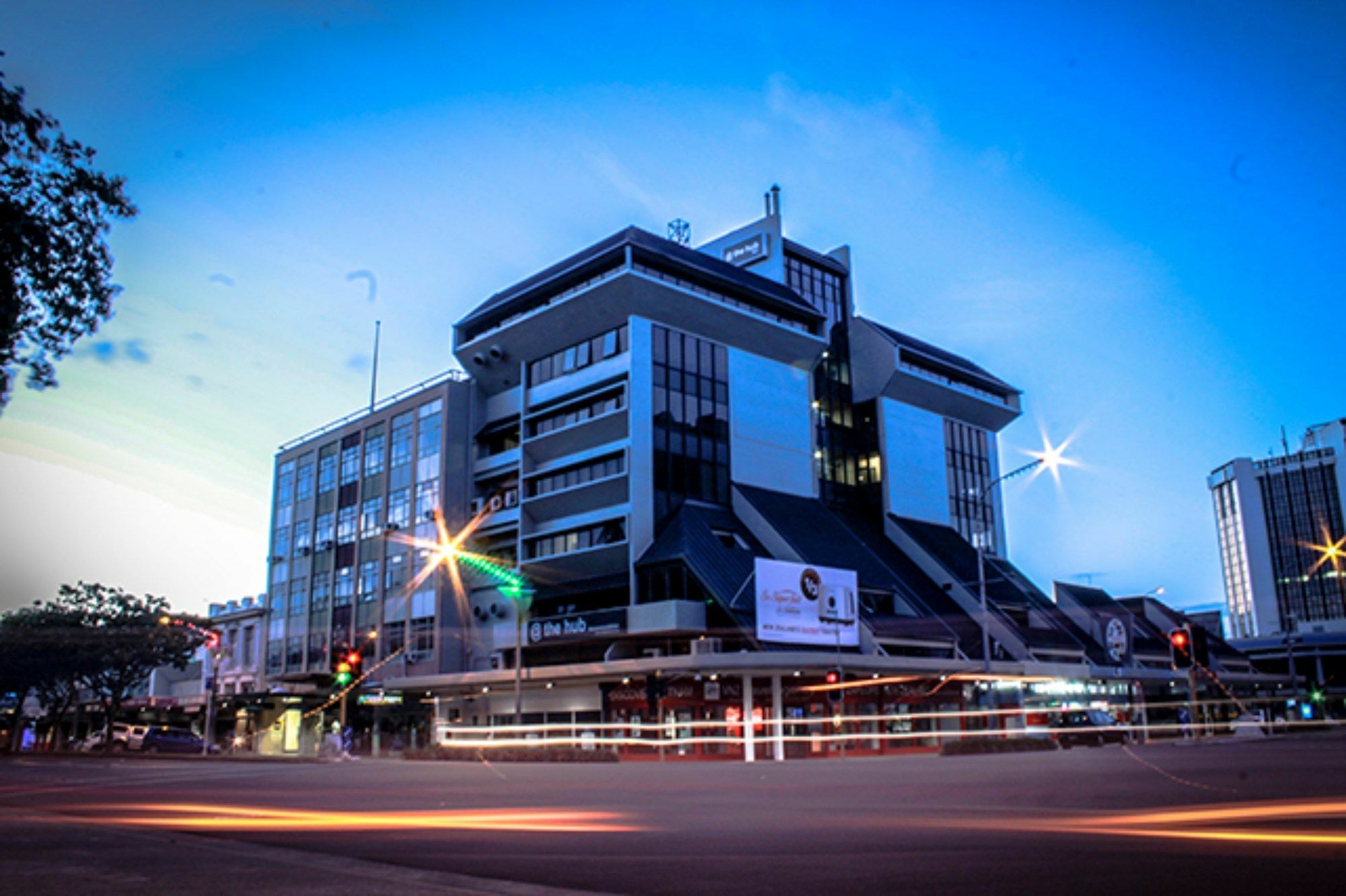 @ The Hub West Aparthotel Palmerston North Exterior photo
